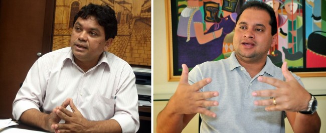 Secretário Márcio Jerry e o deputado Weverton Rocha devem se enfrentar nas eleições municípais em vários municípios