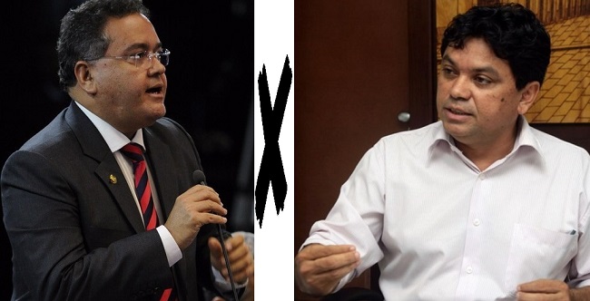 Senador Roberto Rocha parte pra cima do secretário Márcio Jerry
