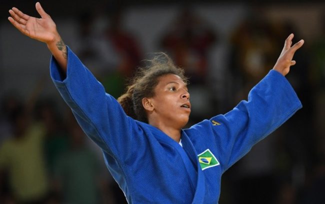 Judoca brasileira Rafaela Silva