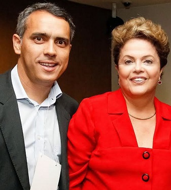 Secretário Márcio Jardim e a ex-presidente Dilma Rousseff