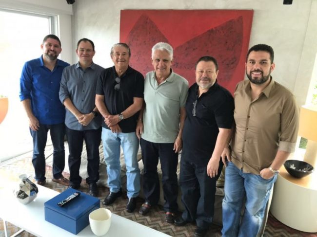 Hernando Macedo, Rafael Leitoa, Dedé Macedo, Chico Leitoa e Fábio Macedo
