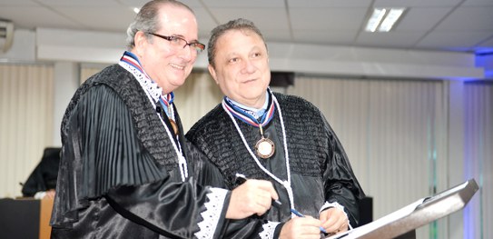 Desembargadores Ricardo Duailibe e Cleones Cunha