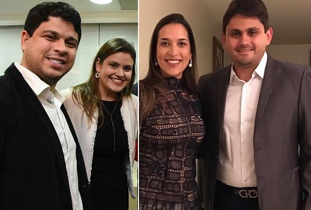 Os médicos Rodolfo Leite, Luanna Rezende, Lia Fialho e Juscelino Filho