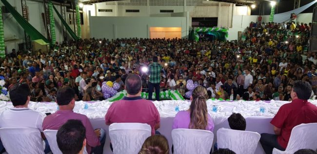 Lideranças de peso no Estado marcaram presença em Pinheiro