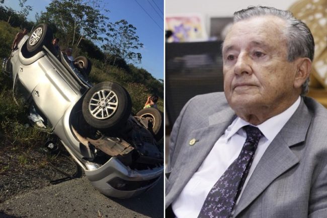 Zé Reinaldo sofre grave acidente