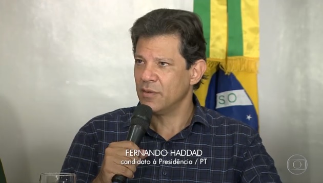 Fernando Haddad, candidato do PT à Presidência, faz campanha no Maranhão