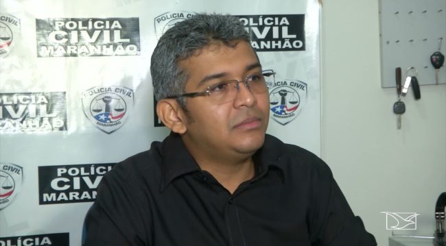 Delegado Fagno Vieira, responsável pelas investigações da morte de Antônia Conceição, de 106 anos, em Feira Nova do Maranhão