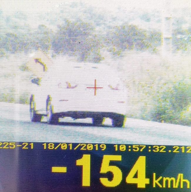 Polícia Rodoviária flagra veículo com quase 200% de excesso de velocidade na BR-010