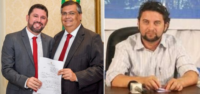 Hernando Macedo, Flávio Dino e o novo secretário Jowberth Frank
