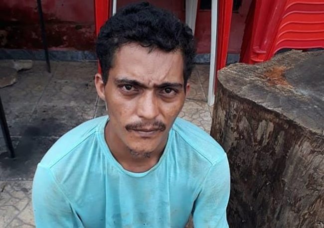Felipe do Nascimento Araújo foi preso por suspeita de matar um homem por causa de R$ 2 em Açailândia, no ano passado