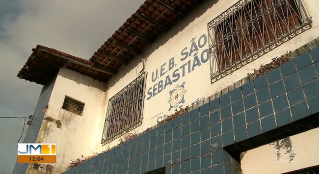 Prédio que abriga a Unidade de Ensino Básico São Sebastião em São Luís está com quatro anos de aluguel atrasado