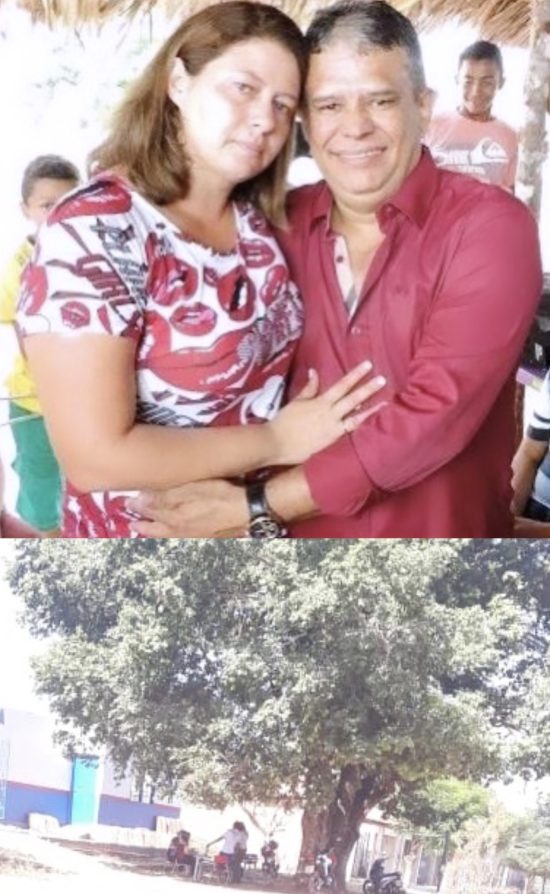 Prefeita Luciene Costa e o primeiro-damo Rogério Pitbull não têm pega das crianças em Bom Lugar