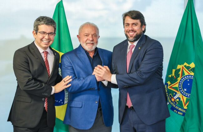 Pedro Lucas, Lula e Randolph Rodrigues