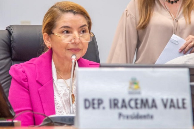 Iracema Vale, presidente da Assembleia Legislativa do Maranhão