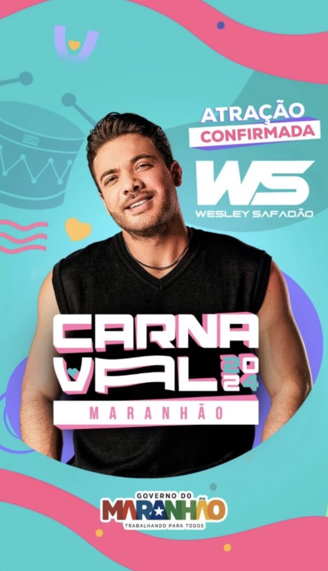 Wesley Safadão no carnaval do Maranhão