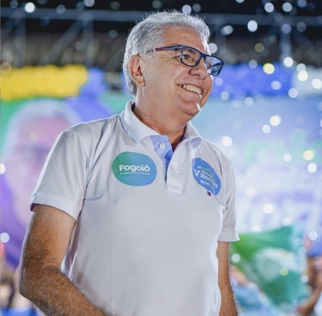 Candidato Ademar Alves Magalhães, o Fogoió