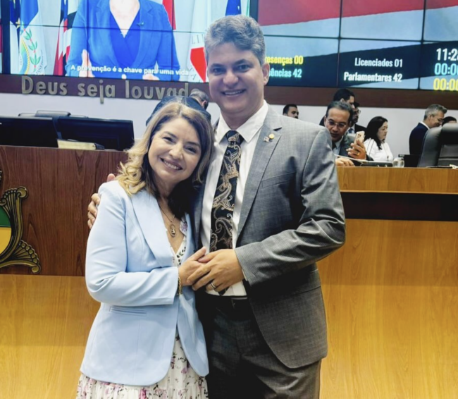 Iracema Vale e Francisco Nagib